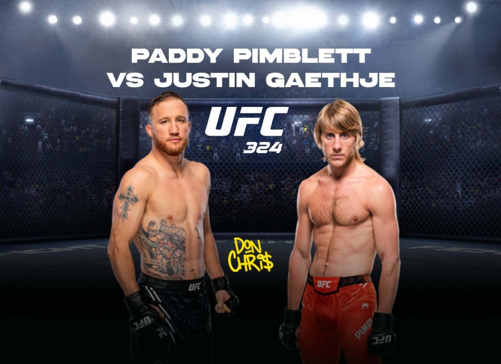 UFC 324: Paddy Pimblett vs Justin Gaethje – Betting Analysis, Predictions & Responsible&nbsp;Picks