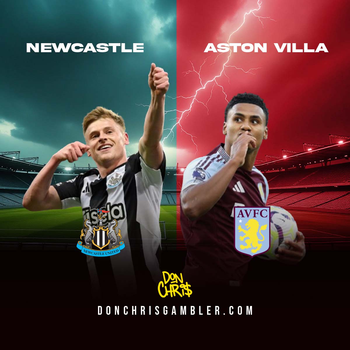Premier League Clash at St James’ Park: Can Aston Villa Outsmart Newcastle’s Home Pressure?